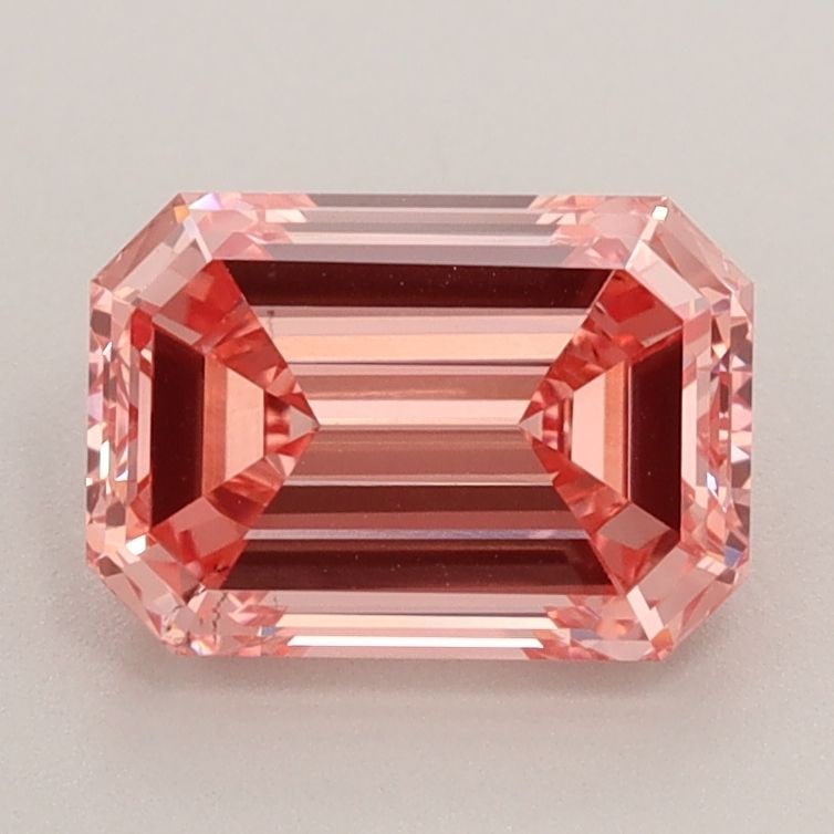 Loose Diamond - EMERALD 1.52ct Fancy Intense Pink VS1: Loose Diamond - EMERALD 1.52ct Fancy Intense Pink VS1 Source: This is a real non-mined Diamond that has been grown in a lab Shape: EMERALD Carats: 1.52 Color: Fancy Intense Pink Certification: IGI Vid