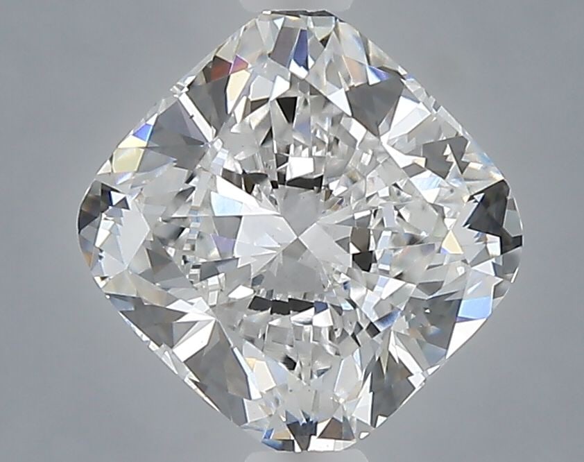 Loose Diamond - CUSHION BRILLIANT 1.6ct E VS2: Loose Diamond - CUSHION BRILLIANT 1.6ct E VS2 Source: This is a real non-mined Diamond that has been grown in a lab Shape: CUSHION BRILLIANT Carats: 1.6 Color: E Clarity: VS2 Certification: NONE Video