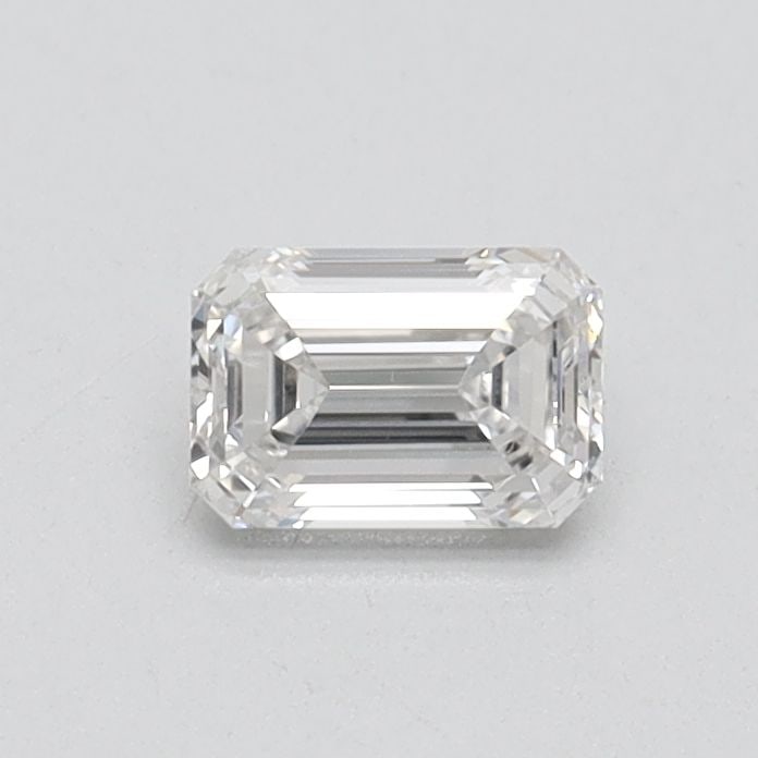 Loose Diamond - EMERALD 0.42ct F VS1: Loose Diamond - EMERALD 0.42ct F VS1 Source: This is a real non-mined Diamond that has been grown in a lab Shape: EMERALD Carats: 0.42 Color: F Clarity: VS1 Certification: IGI Video: