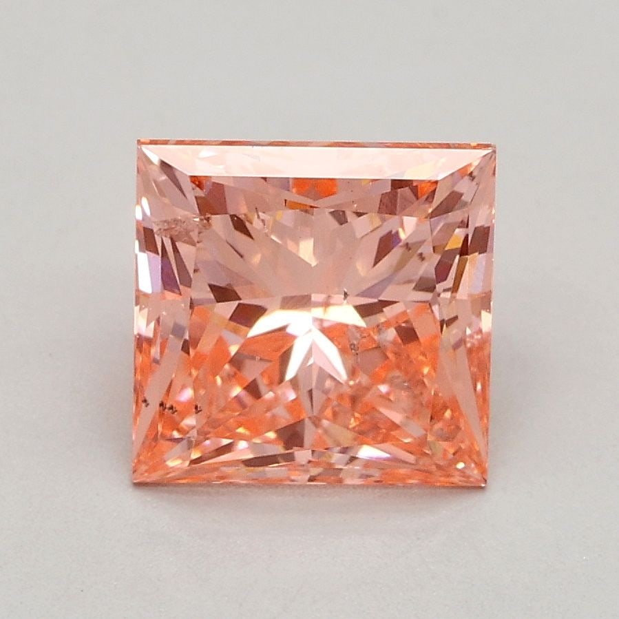 Loose Diamond - PRINCESS 1.51ct Fancy Intense Pink SI2: Loose Diamond - PRINCESS 1.51ct Fancy Intense Pink SI2 Source: This is a real non-mined Diamond that has been grown in a lab Shape: PRINCESS Carats: 1.51 Color: Fancy Intense Pink Certification: IGI V