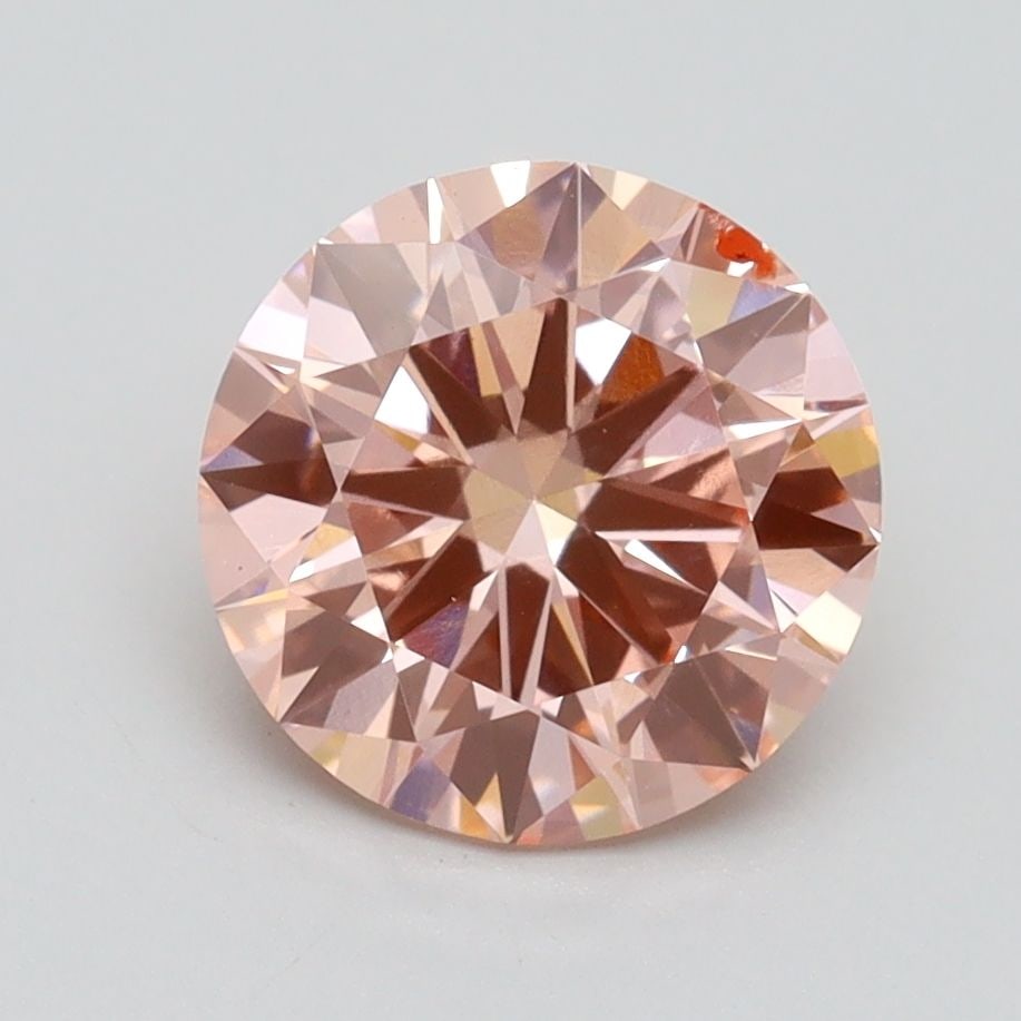 Loose Diamond - ROUND 2.0ct Fancy Intense Pink SI1: Loose Diamond - ROUND 2.0ct Fancy Intense Pink SI1 Source: This is a real non-mined Diamond that has been grown in a lab Shape: ROUND Carats: 2.0 Color: Fancy Intense Pink Certification: IGI Video: