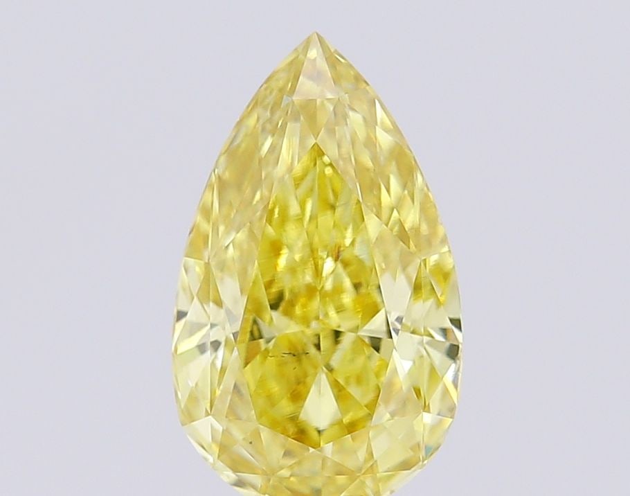 Loose Diamond - PEAR 1.8ct Fancy Intense Yellow VS2: Loose Diamond - PEAR 1.8ct Fancy Intense Yellow VS2 Source: This is a real non-mined Diamond that has been grown in a lab Shape: PEAR Carats: 1.8 Color: Fancy Intense Yellow Certification: IGI Video: