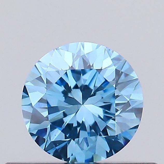 Loose Diamond - ROUND 0.32ct Fancy Vivid Blue VS1: Loose Diamond - ROUND 0.32ct Fancy Vivid Blue VS1 Source: This is a real non-mined Diamond that has been grown in a lab Shape: ROUND Carats: 0.32 Color: Fancy Vivid Blue Certification: IGI Video: