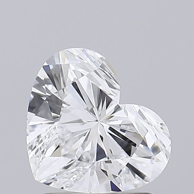 Loose Diamond - HEART 1.38ct D VVS2: Loose Diamond - HEART 1.38ct D VVS2 Source: This is a real non-mined Diamond that has been grown in a lab Shape: HEART Carats: 1.38 Color: D Clarity: VVS2 Certification: IGI Video: