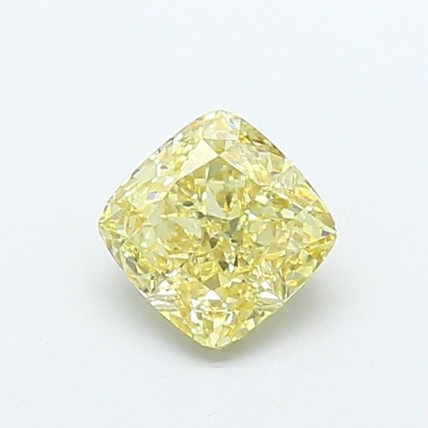 Loose Diamond - CUSHION MODIFIED 1.01ct Fancy Yellow VS1: Loose Diamond - CUSHION MODIFIED 1.01ct Fancy Yellow VS1 Source: This is a real non-mined Diamond that has been grown in a lab Shape: CUSHION MODIFIED Carats: 1.01 Color: Fancy Yellow Certification: I