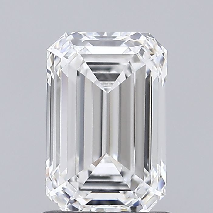 Loose Diamond - EMERALD 1.26ct E VVS1: Loose Diamond - EMERALD 1.26ct E VVS1 Source: This is a real non-mined Diamond that has been grown in a lab Shape: EMERALD Carats: 1.26 Color: E Clarity: VVS1 Certification: IGI Video: