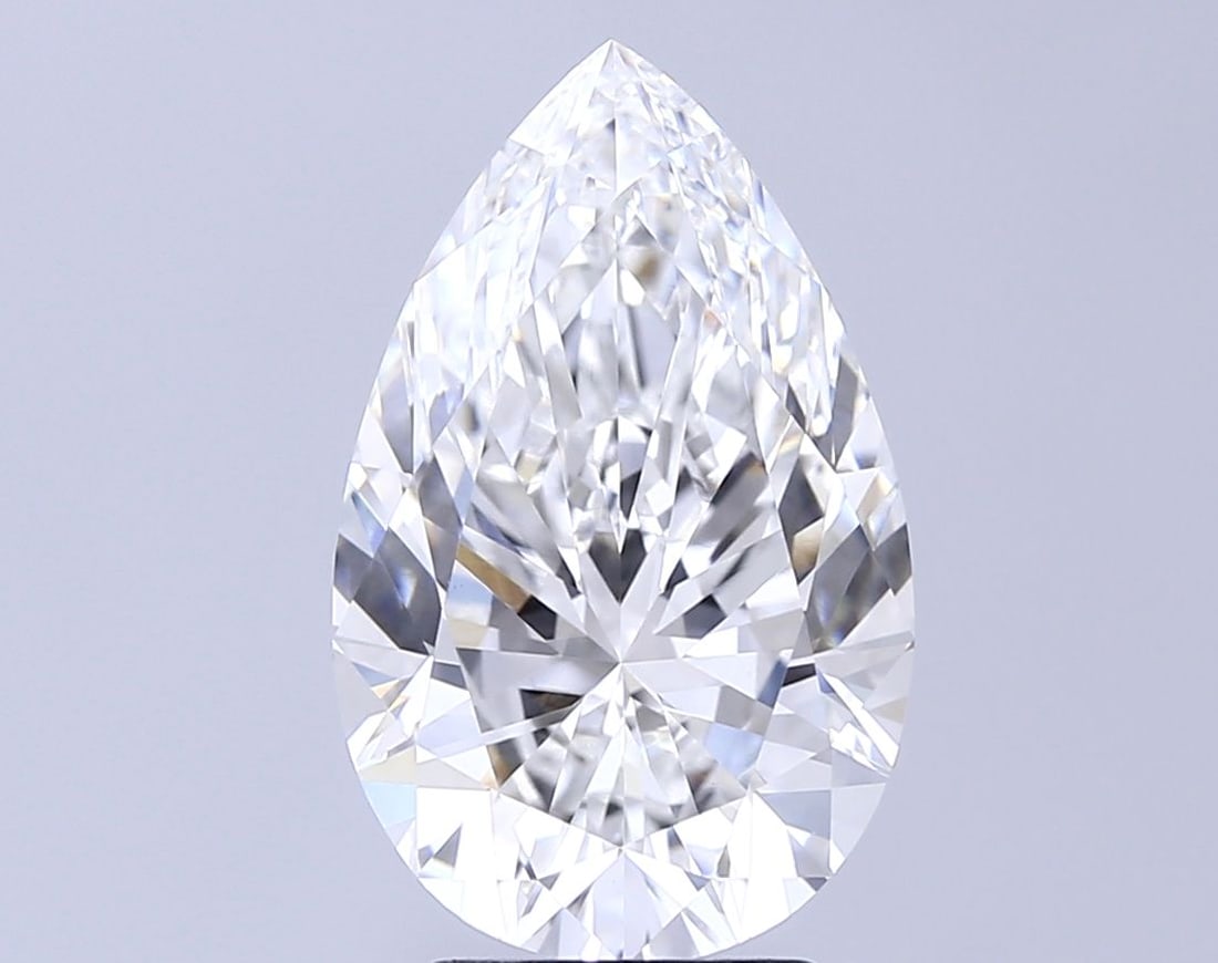 Loose Diamond - PEAR 4.71ct D VVS2: Loose Diamond - PEAR 4.71ct D VVS2 Source: This is a real non-mined Diamond that has been grown in a lab Shape: PEAR Carats: 4.71 Color: D Clarity: VVS2 Certification: IGI Video:
