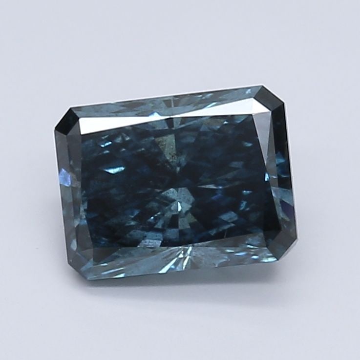 Loose Diamond - RADIANT 2.0ct Fancy Deep Blue SI2: Loose Diamond - RADIANT 2.0ct Fancy Deep Blue SI2 Source: This is a real non-mined Diamond that has been grown in a lab Shape: RADIANT Carats: 2.0 Color: Fancy Deep Blue Certification: IGI Video: