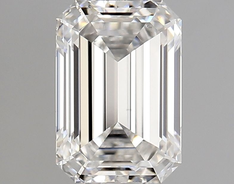 Loose Diamond - EMERALD 1.79ct E VS1: Loose Diamond - EMERALD 1.79ct E VS1 Source: This is a real non-mined Diamond that has been grown in a lab Shape: EMERALD Carats: 1.79 Color: E Clarity: VS1 Certification: IGI Video: