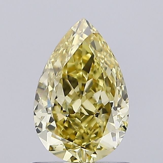 Loose Diamond - PEAR 1.01ct Fancy Intense Yellow VS2: Loose Diamond - PEAR 1.01ct Fancy Intense Yellow VS2 Source: This is a real non-mined Diamond that has been grown in a lab Shape: PEAR Carats: 1.01 Color: Fancy Intense Yellow Certification: IGI Video