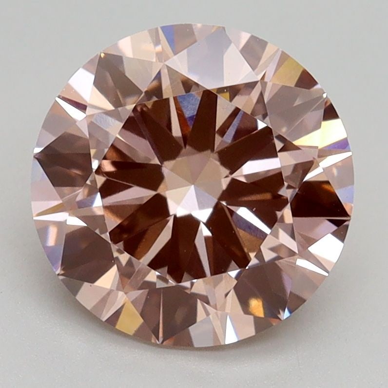 Loose Diamond - ROUND 2.6ct Fancy Intense Pink VS1: Loose Diamond - ROUND 2.6ct Fancy Intense Pink VS1 Source: This is a real non-mined Diamond that has been grown in a lab Shape: ROUND Carats: 2.6 Color: Fancy Intense Pink Certification: IGI Video: