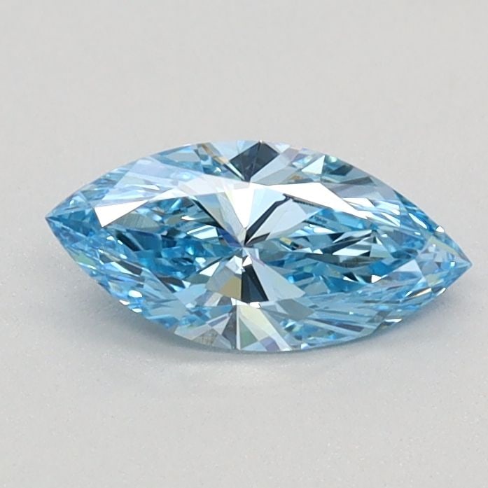 Loose Diamond - MARQUISE 0.41ct Fancy Vivid Blue VVS2: Loose Diamond - MARQUISE 0.41ct Fancy Vivid Blue VVS2 Source: This is a real non-mined Diamond that has been grown in a lab Shape: MARQUISE Carats: 0.41 Color: Fancy Vivid Blue Certification: IGI