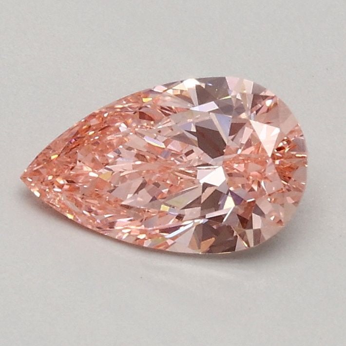 Loose Diamond - PEAR 0.52ct Fancy Vivid Pink VS1: Loose Diamond - PEAR 0.52ct Fancy Vivid Pink VS1 Source: This is a real non-mined Diamond that has been grown in a lab Shape: PEAR Carats: 0.52 Color: Fancy Vivid Pink Certification: IGI Video: