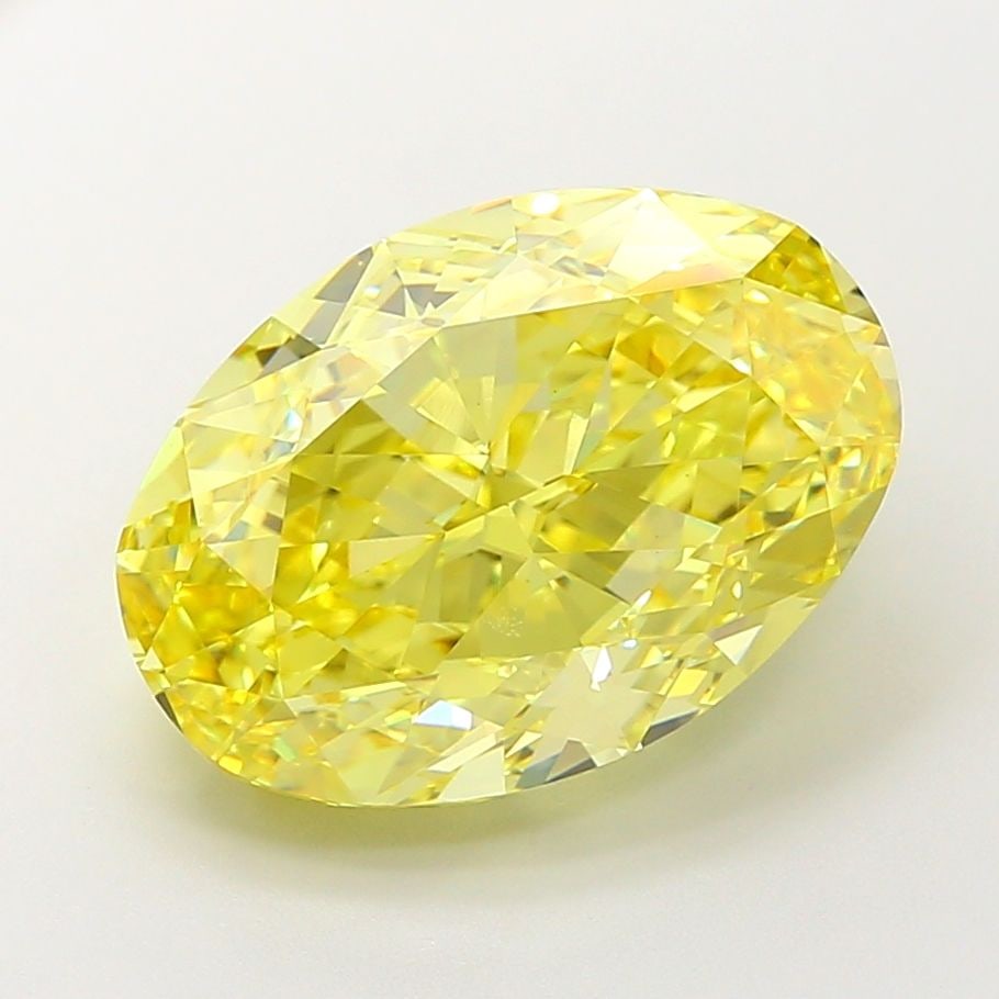 Loose Diamond - OVAL 10.29ct Fancy Intense Yellow VS1 (1 of 1)