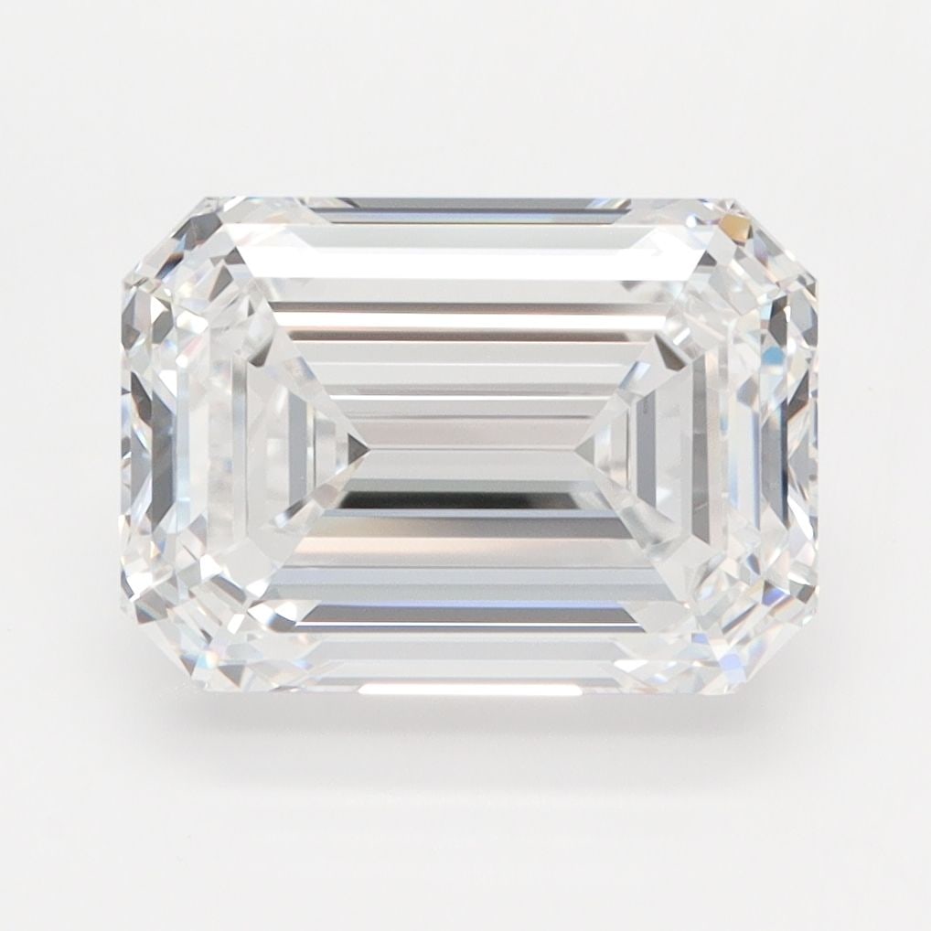 Loose Diamond - EMERALD 4.07ct E VVS1: Loose Diamond - EMERALD 4.07ct E VVS1 Source: This is a real non-mined Diamond that has been grown in a lab Shape: EMERALD Carats: 4.07 Color: E Clarity: VVS1 Certification: GIA Video:
