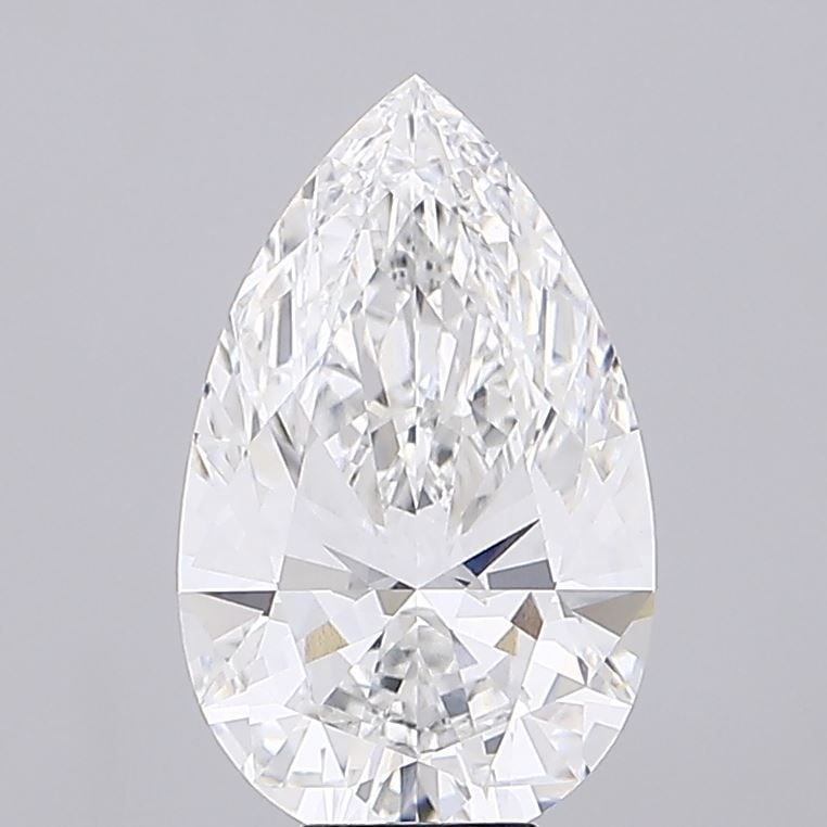 Loose Diamond - PEAR 9.75ct E VVS2: Loose Diamond - PEAR 9.75ct E VVS2 Source: This is a real non-mined Diamond that has been grown in a lab Shape: PEAR Carats: 9.75 Color: E Clarity: VVS2 Certification: IGI Video:
