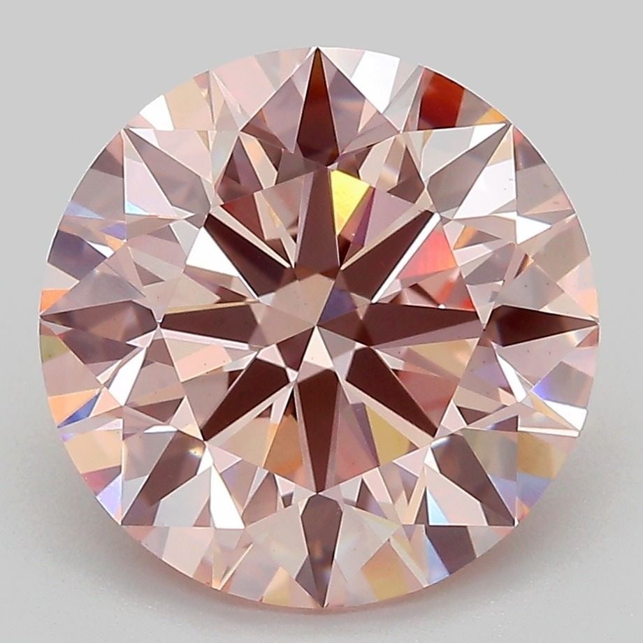 Ideal Loose Diamond - ROUND 5.0ct Fancy Intense Pink VS1: Ideal Loose Diamond - ROUND 5.0ct Fancy Intense Pink VS1 Source: This is a real non-mined Diamond that has been grown in a lab Shape: ROUND Carats: 5.0 Color: Fancy Intense Pink Certification: IGI Vid