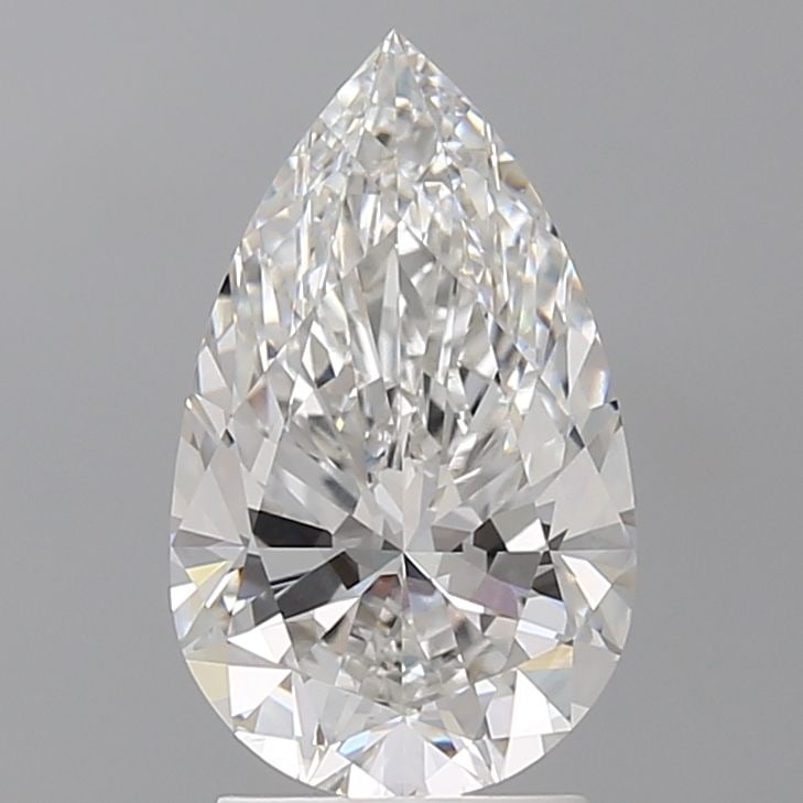 Loose Diamond - PEAR 2.56ct E VVS2: Loose Diamond - PEAR 2.56ct E VVS2 Source: This is a real non-mined Diamond that has been grown in a lab Shape: PEAR Carats: 2.56 Color: E Clarity: VVS2 Certification: IGI Video: