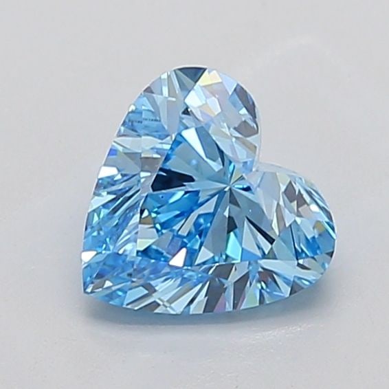 Loose Diamond - HEART 2.0ct Fancy Vivid Blue VS2: Loose Diamond - HEART 2.0ct Fancy Vivid Blue VS2 Source: This is a real non-mined Diamond that has been grown in a lab Shape: HEART Carats: 2.0 Color: Fancy Vivid Blue Certification: IGI Video: