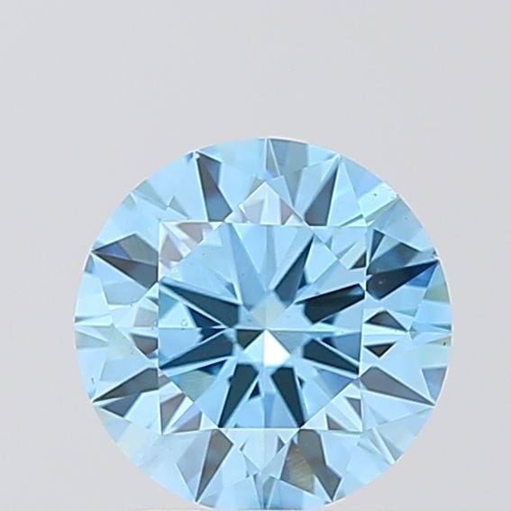 Ideal Loose Diamond - ROUND 1.5ct Fancy Vivid Blue VS2: Ideal Loose Diamond - ROUND 1.5ct Fancy Vivid Blue VS2 Source: This is a real non-mined Diamond that has been grown in a lab Shape: ROUND Carats: 1.5 Color: Fancy Vivid Blue Certification: IGI Video: