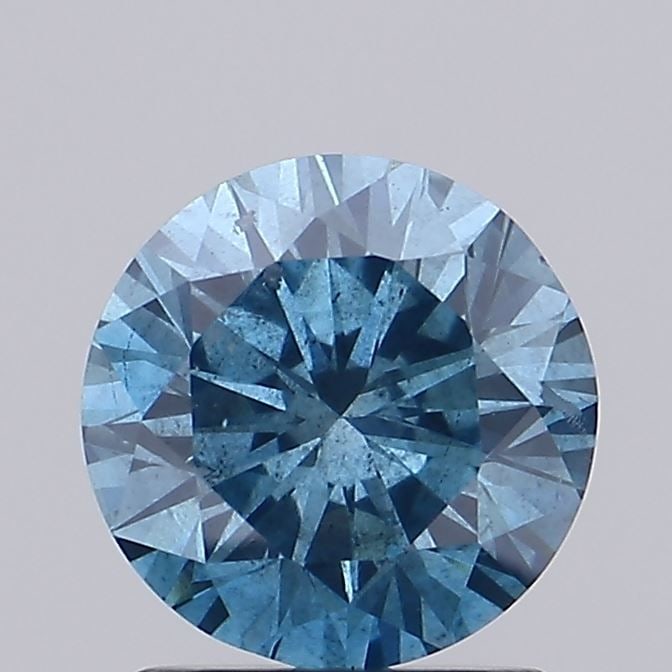 Loose Diamond - ROUND 1.5ct Fancy Vivid Blue SI2: Loose Diamond - ROUND 1.5ct Fancy Vivid Blue SI2 Source: This is a real non-mined Diamond that has been grown in a lab Shape: ROUND Carats: 1.5 Color: Fancy Vivid Blue Certification: IGI Video: