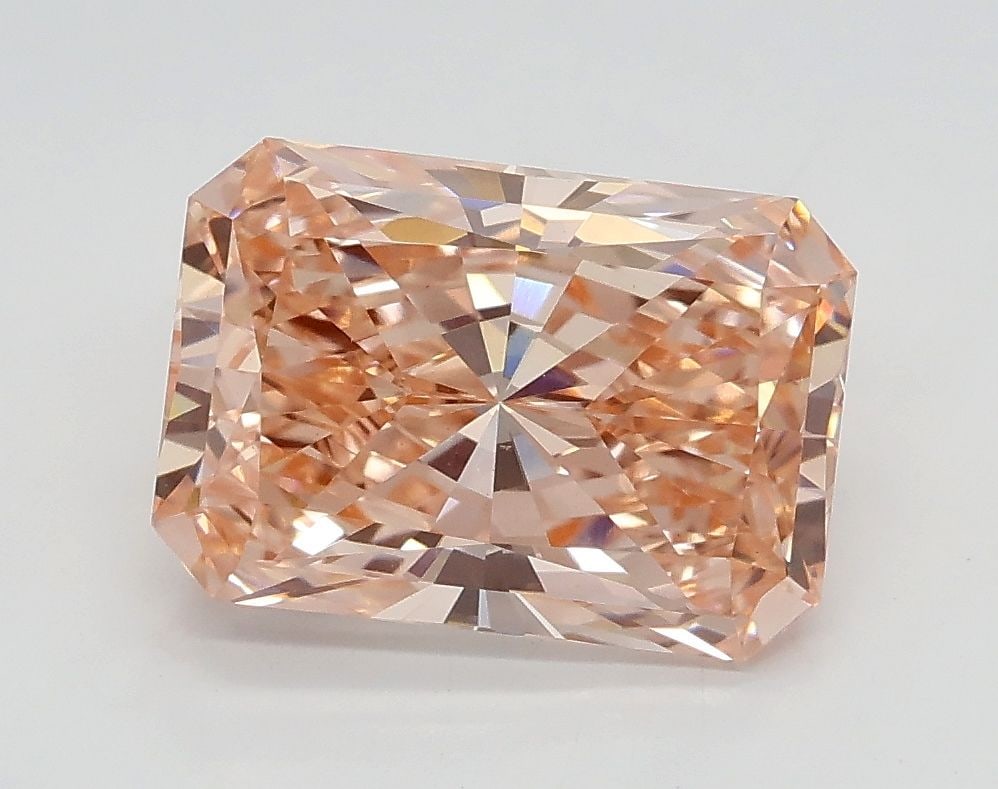 Loose Diamond - RADIANT 2.05ct Fancy Vivid Pink VS1: Loose Diamond - RADIANT 2.05ct Fancy Vivid Pink VS1 Source: This is a real non-mined Diamond that has been grown in a lab Shape: RADIANT Carats: 2.05 Color: Fancy Vivid Pink Certification: IGI Video:
