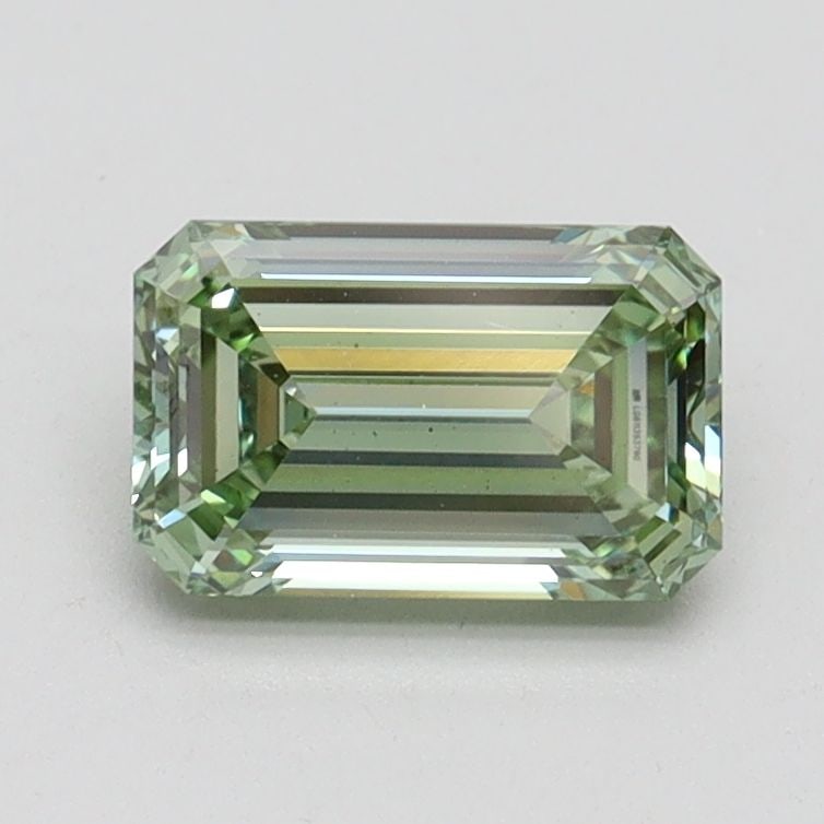 Loose Diamond - EMERALD 1.02ct Fancy Intense Green VS1: Loose Diamond - EMERALD 1.02ct Fancy Intense Green VS1 Source: This is a real non-mined Diamond that has been grown in a lab Shape: EMERALD Carats: 1.02 Color: Fancy Intense Green Certification: IGI V