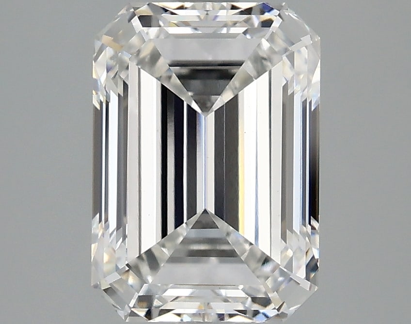 Loose Diamond - EMERALD 2.96ct E VS1: Loose Diamond - EMERALD 2.96ct E VS1 Source: This is a real non-mined Diamond that has been grown in a lab Shape: EMERALD Carats: 2.96 Color: E Clarity: VS1 Certification: IGI Condition: Pre-Owned PLE