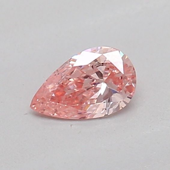 Loose Diamond - PEAR 0.14ct Fancy Vivid Pink VS2: Loose Diamond - PEAR 0.14ct Fancy Vivid Pink VS2 Source: This is a real non-mined Diamond that has been grown in a lab Shape: PEAR Carats: 0.14 Color: Fancy Vivid Pink Certification: IGI Video: