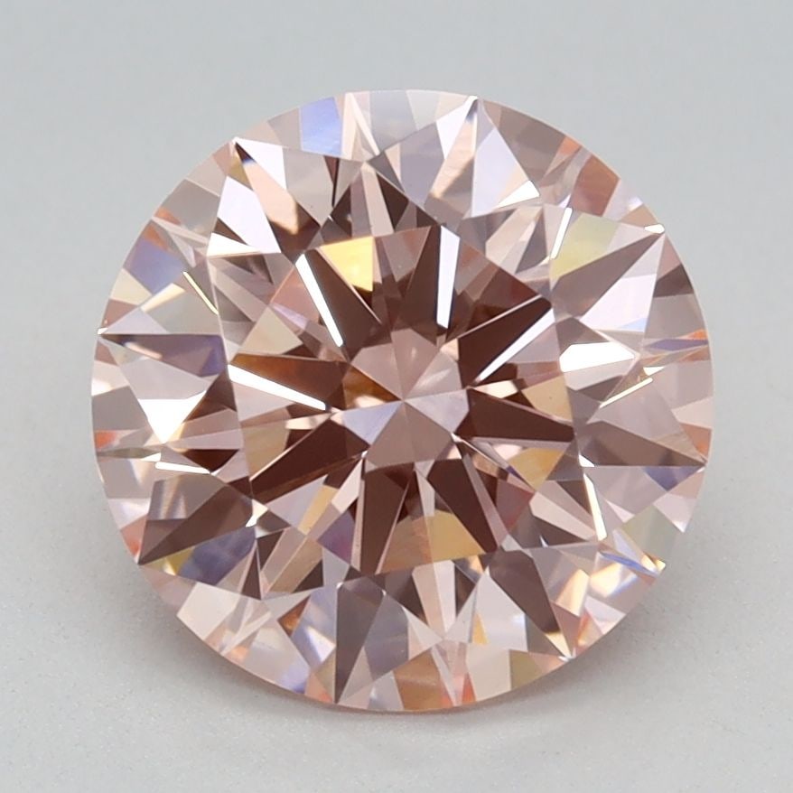 Ideal Loose Diamond - ROUND 2.07ct Fancy Intense Pink VS1: Ideal Loose Diamond - ROUND 2.07ct Fancy Intense Pink VS1 Source: This is a real non-mined Diamond that has been grown in a lab Shape: ROUND Carats: 2.07 Color: Fancy Intense Pink Certification: IGI V