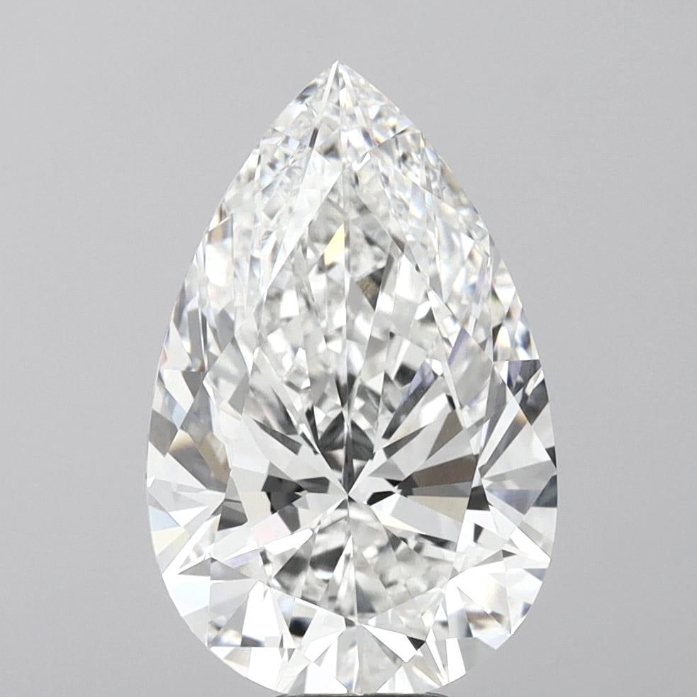 Loose Diamond - PEAR 10.07ct E VVS2: Loose Diamond - PEAR 10.07ct E VVS2 Source: This is a real non-mined Diamond that has been grown in a lab Shape: PEAR Carats: 10.07 Color: E Clarity: VVS2 Certification: IGI Condition: Pre-Owned PLEAS