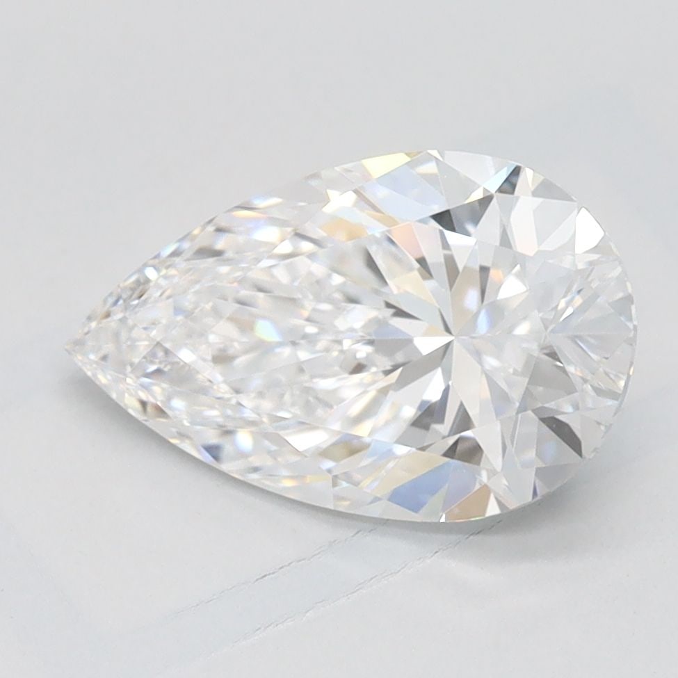 Loose Diamond - PEAR 1.5ct D IF: Loose Diamond - PEAR 1.5ct D IF Source: This is a real non-mined Diamond that has been grown in a lab Shape: PEAR Carats: 1.5 Color: D Clarity: IF Certification: IGI Video: