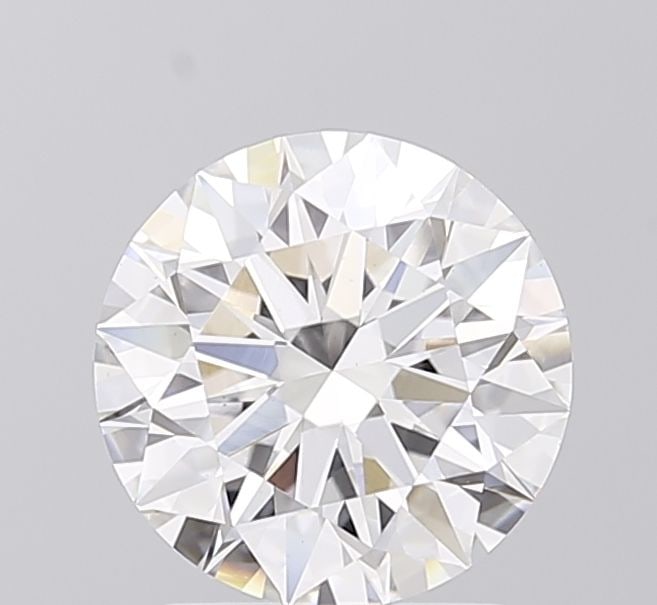 Ideal Loose Diamond - ROUND 2.06ct E VVS2: Ideal Loose Diamond - ROUND 2.06ct E VVS2 Source: This is a real non-mined Diamond that has been grown in a lab Shape: ROUND Carats: 2.06 Color: E Clarity: VVS2 Certification: IGI Video: