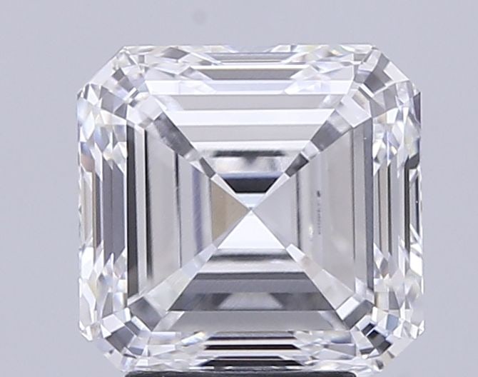 Loose Diamond - ASSCHER 4.0ct D VVS2: Loose Diamond - ASSCHER 4.0ct D VVS2 Source: This is a real non-mined Diamond that has been grown in a lab Shape: ASSCHER Carats: 4.0 Color: D Clarity: VVS2 Certification: IGI PLEASE NOTE: Framed, Lar