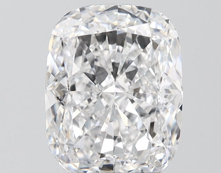 Loose Diamond - CUSHION MODIFIED 2.43ct D VVS2: Loose Diamond - CUSHION MODIFIED 2.43ct D VVS2 Source: This is a real non-mined Diamond that has been grown in a lab Shape: CUSHION MODIFIED Carats: 2.43 Color: D Clarity: VVS2 Certification: IGI Vide