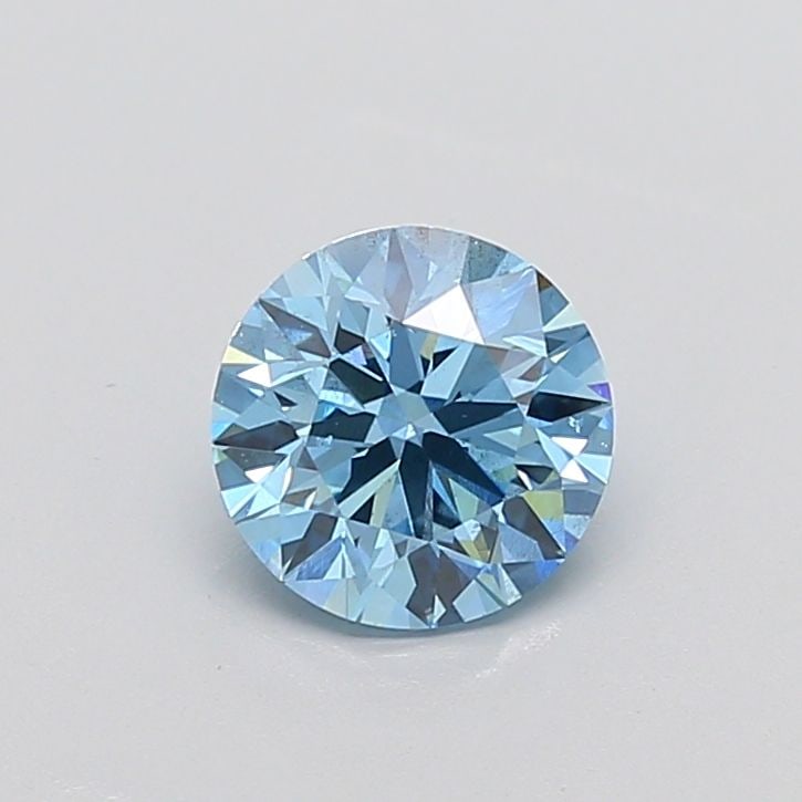 Loose Diamond - ROUND 1.5ct Fancy Vivid Blue SI1: Loose Diamond - ROUND 1.5ct Fancy Vivid Blue SI1 Source: This is a real non-mined Diamond that has been grown in a lab Shape: ROUND Carats: 1.5 Color: Fancy Vivid Blue Certification: IGI PLEASE NOTE: 