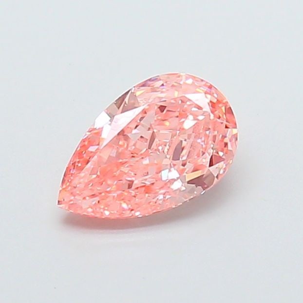 Loose Diamond - PEAR 1.01ct Fancy Vivid Pink VS1: Loose Diamond - PEAR 1.01ct Fancy Vivid Pink VS1 Source: This is a real non-mined Diamond that has been grown in a lab Shape: PEAR Carats: 1.01 Color: Fancy Vivid Pink Certification: IGI Video: