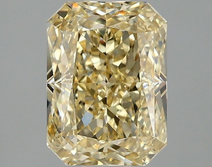 Loose Diamond - RADIANT 2.09ct Fancy Intense Yellow VS1: Loose Diamond - RADIANT 2.09ct Fancy Intense Yellow VS1 Source: This is a real non-mined Diamond that has been grown in a lab Shape: RADIANT Carats: 2.09 Color: Fancy Intense Yellow Certification: