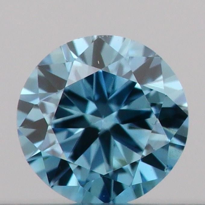 Loose Diamond - ROUND 0.12ct Fancy Vivid Blue VS1: Loose Diamond - ROUND 0.12ct Fancy Vivid Blue VS1 Source: This is a real non-mined Diamond that has been grown in a lab Shape: ROUND Carats: 0.12 Color: Fancy Vivid Blue Certification: IGI Video: