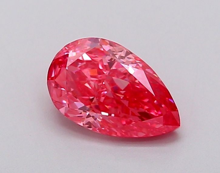 Loose Diamond - PEAR 1.02ct Fancy Vivid Pink VS1: Loose Diamond - PEAR 1.02ct Fancy Vivid Pink VS1 Source: This is a real non-mined Diamond that has been grown in a lab Shape: PEAR Carats: 1.02 Color: Fancy Vivid Pink Certification: IGI Video: