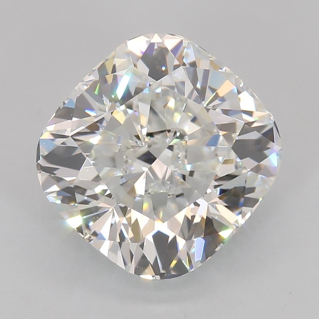 Loose Diamond - CUSHION MODIFIED 3.51ct F VVS2: Loose Diamond - CUSHION MODIFIED 3.51ct F VVS2 Source: This is a real non-mined Diamond that has been grown in a lab Shape: CUSHION MODIFIED Carats: 3.51 Color: F Clarity: VVS2 Certification: GCAL Vid