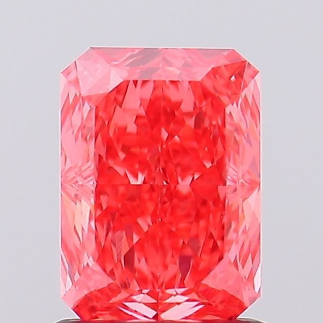 Loose Diamond - RADIANT 1.14ct Fancy Vivid Pink VS1: Loose Diamond - RADIANT 1.14ct Fancy Vivid Pink VS1 Source: This is a real non-mined Diamond that has been grown in a lab Shape: RADIANT Carats: 1.14 Color: Fancy Vivid Pink Certification: IGI Video:
