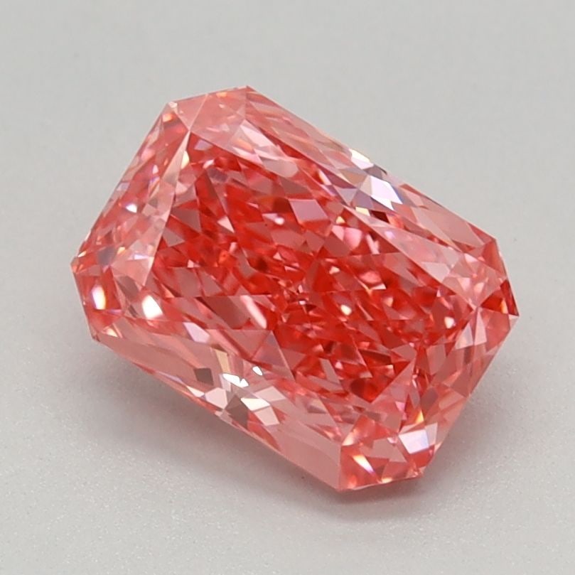 Loose Diamond - RADIANT 1.13ct Fancy Vivid Pink VS1: Loose Diamond - RADIANT 1.13ct Fancy Vivid Pink VS1 Source: This is a real non-mined Diamond that has been grown in a lab Shape: RADIANT Carats: 1.13 Color: Fancy Vivid Pink Certification: IGI Video: