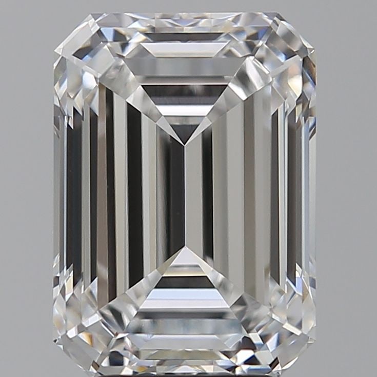 Loose Diamond - EMERALD 5.05ct E VVS2: Loose Diamond - EMERALD 5.05ct E VVS2 Source: This is a real non-mined Diamond that has been grown in a lab Shape: EMERALD Carats: 5.05 Color: E Clarity: VVS2 Certification: GIA Video: