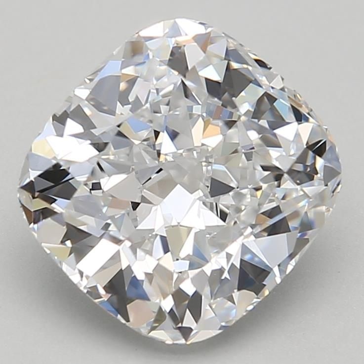 Loose Diamond - CUSHION BRILLIANT 2.76ct D SI1: Loose Diamond - CUSHION BRILLIANT 2.76ct D SI1 Source: This is a real non-mined Diamond that has been grown in a lab Shape: CUSHION BRILLIANT Carats: 2.76 Color: D Clarity: SI1 Certification: GIA Vide