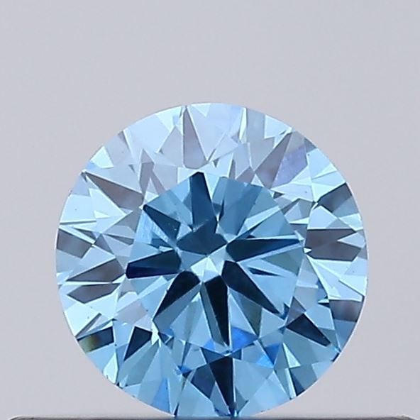 Loose Diamond - ROUND 0.27ct Fancy Vivid Blue VS1: Loose Diamond - ROUND 0.27ct Fancy Vivid Blue VS1 Source: This is a real non-mined Diamond that has been grown in a lab Shape: ROUND Carats: 0.27 Color: Fancy Vivid Blue Certification: IGI Video: