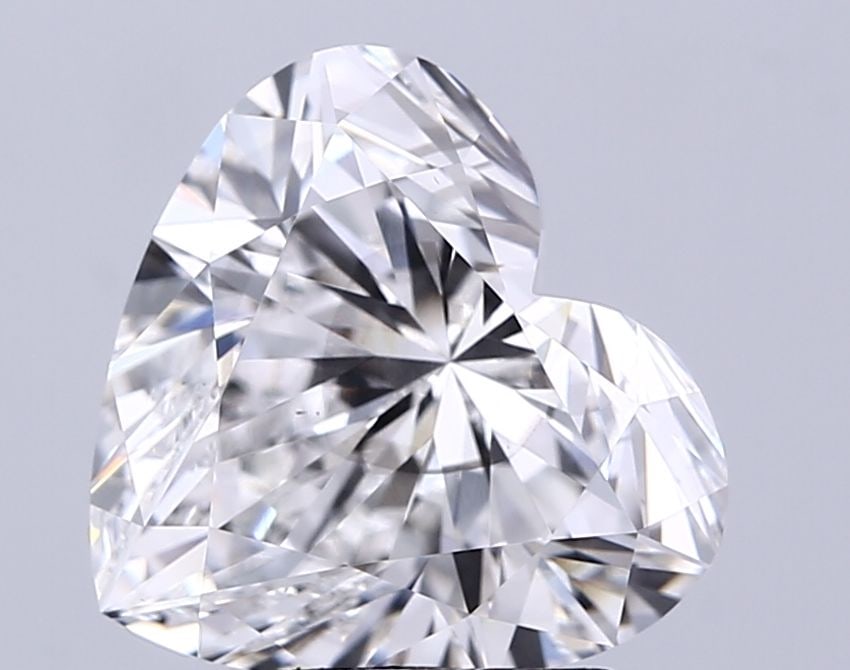 Loose Diamond - HEART 4.22ct E VS2: Loose Diamond - HEART 4.22ct E VS2 Source: This is a real non-mined Diamond that has been grown in a lab Shape: HEART Carats: 4.22 Color: E Clarity: VS2 Certification: IGI Video: Video Link PLEASE