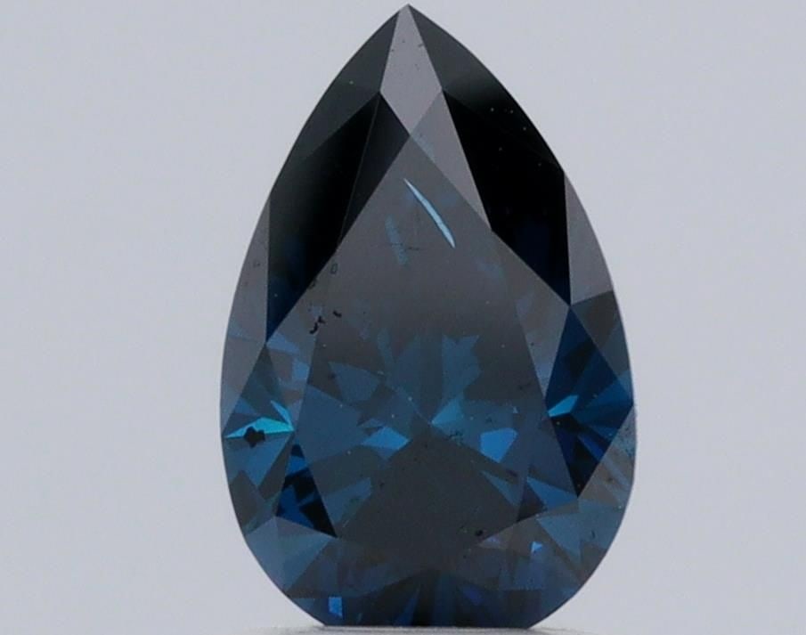 Loose Diamond - PEAR 1.01ct Blue SI1: Loose Diamond - PEAR 1.01ct Blue SI1 Source: This is a real non-mined Diamond that has been grown in a lab Shape: PEAR Carats: 1.01 Color: Blue Certification: NONE Video: