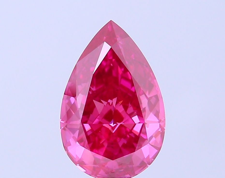 Loose Diamond - PEAR 2.92ct Fancy Vivid Pink VS2: Loose Diamond - PEAR 2.92ct Fancy Vivid Pink VS2 Source: This is a real non-mined Diamond that has been grown in a lab Shape: PEAR Carats: 2.92 Color: Fancy Vivid Pink Certification: IGI Video: