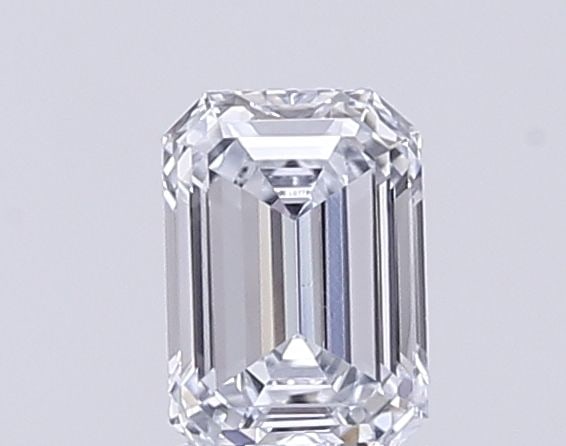 Loose Diamond - EMERALD 0.89ct E VVS1: Loose Diamond - EMERALD 0.89ct E VVS1 Source: This is a real non-mined Diamond that has been grown in a lab Shape: EMERALD Carats: 0.89 Color: E Clarity: VVS1 Certification: IGI Video:
